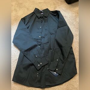 IZOD Black Dress Shirt